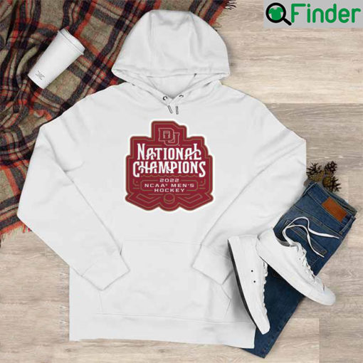 Original frozen Four Denver Pioneers 2022 NCAA Mens Ice Hockey National Champions Official Puck Hoodie