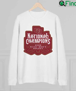 Original frozen Four Denver Pioneers 2022 NCAA Mens Ice Hockey National Champions Official Puck Sweatshirt