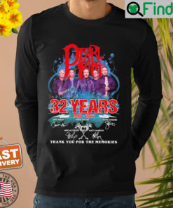 Pearl Pam 32 Years 1990 2022 Signatures Thank You For The Memories Sweatshirt