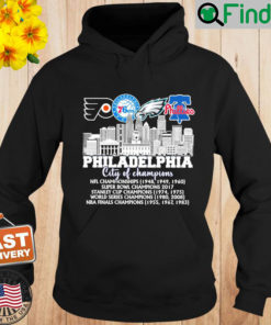 Philadelphia City Of Champions Hoodie