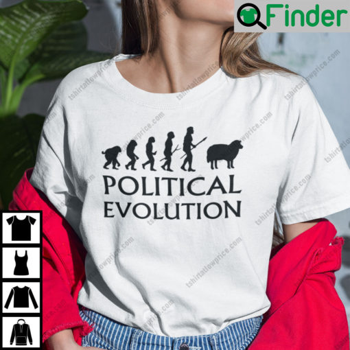 Political Evolution Anti Biden Shirt