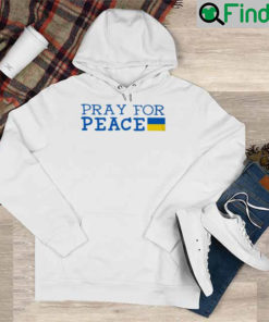 Pray For Peace Tee Hoodie