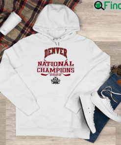 Premium denver Pioneers Champion 2022 NCAA Mens Ice Hockey National Champions Locker Room Hoodie