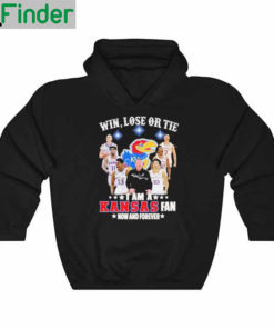 Premium win Lose Or The I Am A Kansas Jayhawks Fan Now And Forever signatures Hoodie