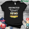 Promoted To Great Mimi Est 2023 Floral First Time Grandma Shirt