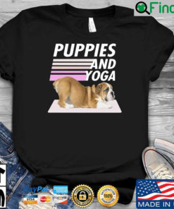 Puppies And Yoga Shirt