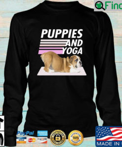 Puppies And Yoga Sweatshirt
