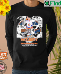 RIP 22 Mike Bossy 1957 2022 New York Islanders 1977 1987 Sweatshirt