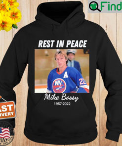 RIP Rest In Peace Mike Bossy 1957 2022 Hoodie