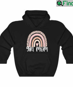 Rainbow Girl Mom Mothers Day Hoodie