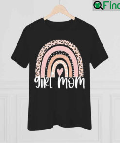 Rainbow Girl Mom Mothers Day Shirt