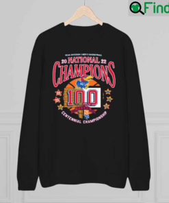Rally Kansas Jayhawks Womens 2022 National Champions Centennial Sweatshirt