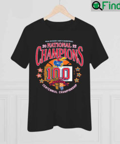 Rally Kansas Jayhawks Womens 2022 National Champions Centennial T Shirt