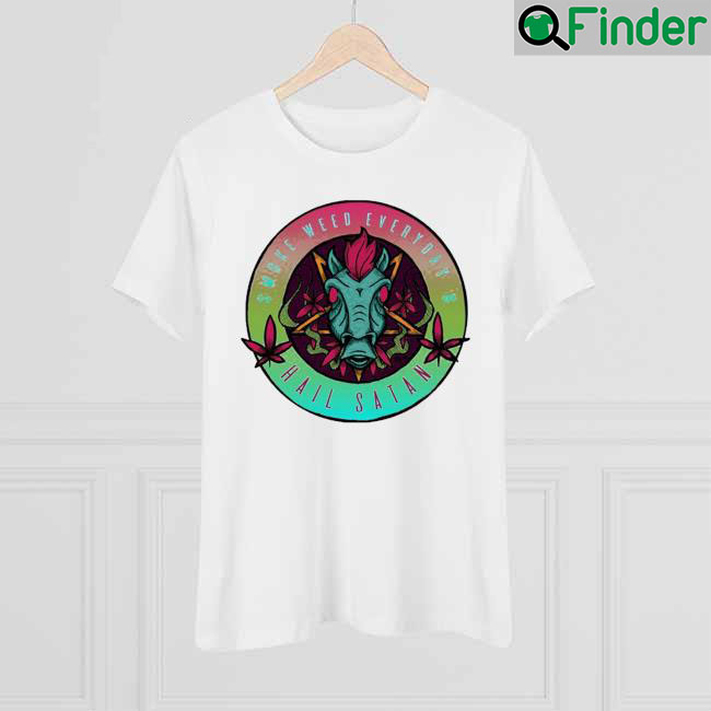 Randy Faust Smoke Weed Everyday And Hail Satan Pig Shirt Randy Faust Smoke Weed Everyday And Hail Satan Pig Shirt