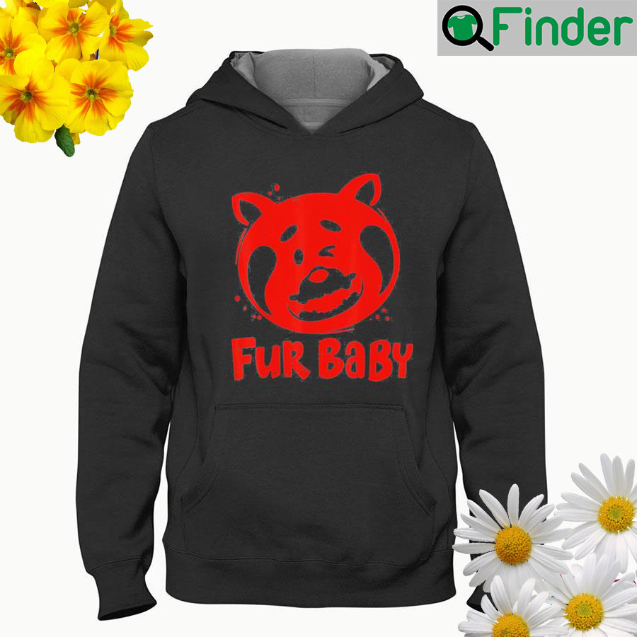 Red panda fur baby Hoodie Red panda fur baby Hoodie