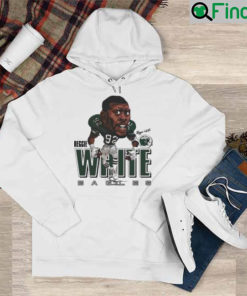 Reggie White Philadelphia Football Legend Retro Caricature Hoodie