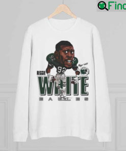 Reggie White Philadelphia Football Legend Retro Caricature Sweatshirt