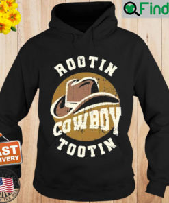 Retro Rootin Tootin Cowboy Hoodie