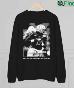 Rip 1997 2022 Dwayne Haskins Thank You For The Memories Sweatshirt