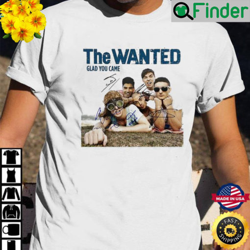 Rip Tom Parker The Wanted Signatures T Shirt