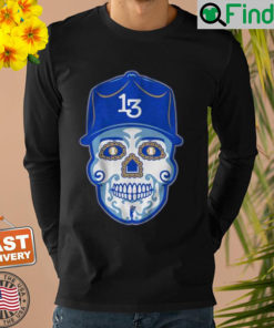 Salvador Perez Sugar Skull Sweatshirt