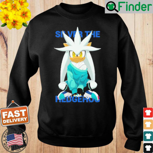 Silver The Hedgehog Sonic Movie 2 Sweatshirt