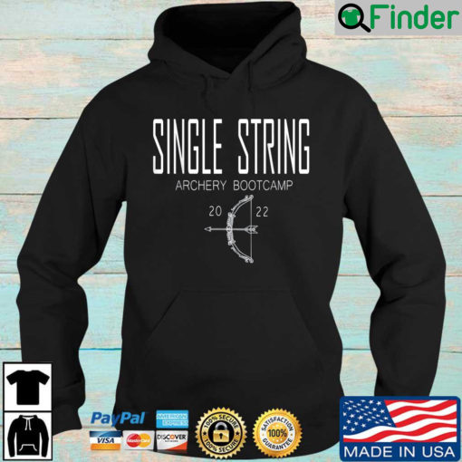 Single String Archery Bootcamp 2022 Hoodie
