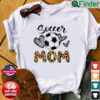 Soccer Mom Heart Leopard Printed Mothers Day 2022 Shirt