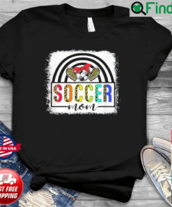 Soccer Mom Rainbow Leopard Soccer Mom Mothers Day 2022 Shirt