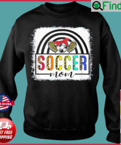 Soccer Mom Rainbow Leopard Soccer Mom Mothers Day 2022 Sweatshirt