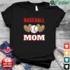 Softball Mom Leopard Ball Mom Mothers Day Shirt