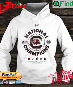 South Carolina Gamecocks Under Armour Womens 2022 NCAA Womens Basketball National Champions Hoodie