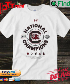 South Carolina Gamecocks Under Armour Womens 2022 NCAA Womens Basketball National Champions Shirt