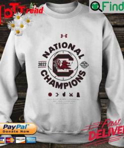 South Carolina Gamecocks Under Armour Womens 2022 NCAA Womens Basketball National Champions Sweatshirt