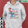 Stitch Dr Jesus Why Fit In When You Were Born To Stand Out Hoodie