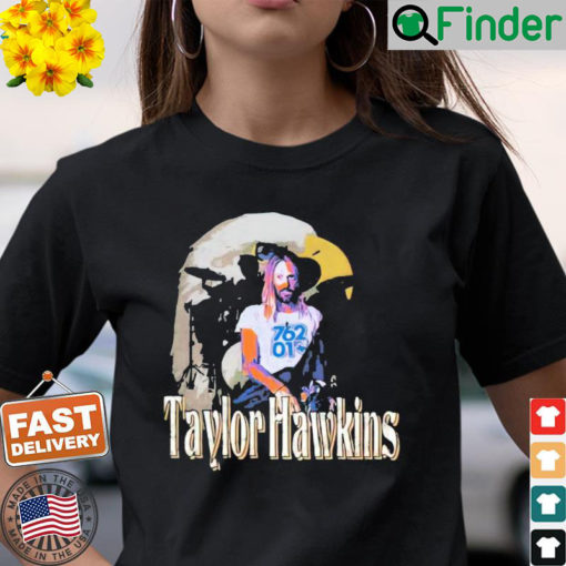 Taylor Hawkins Rock Drummer Foo Fighters Rest In Peace T Shirt