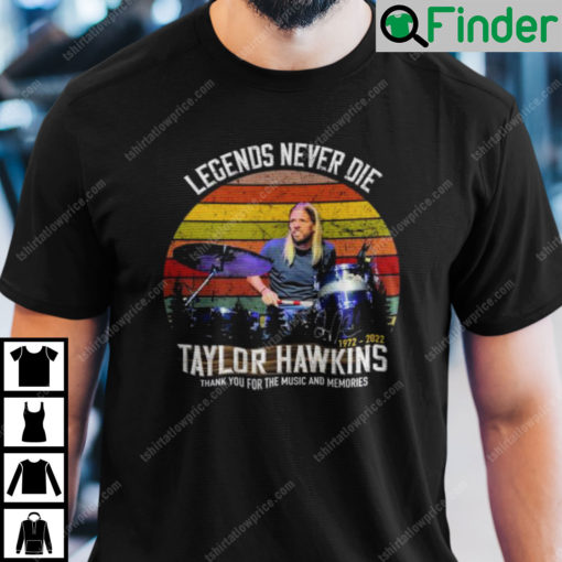 Taylor Hawkins Thanks For The Music And Memories Shirt