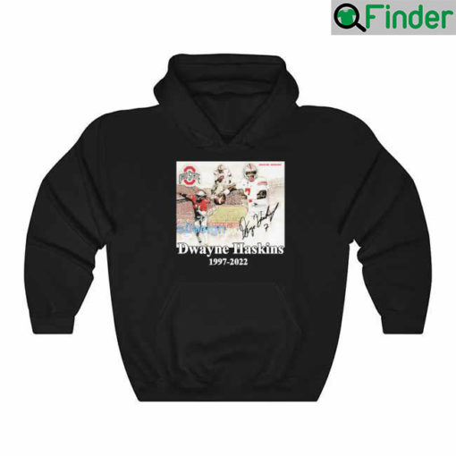 Thank You For The Memories 1997–2022 Dwayne Haskins Hoodie