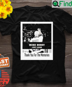 Thank You For The Memories Mike Bossy 1957 2022 Shirt