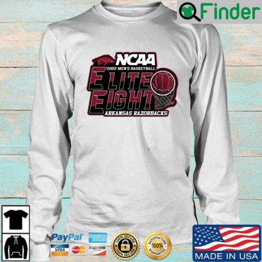 The Arkansas Razorbacks NCAA 2022 Mens Basketball Elite Eight Long Sleeve