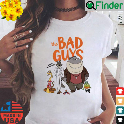 The Bad Guys 2022 Film Movie T Shirt