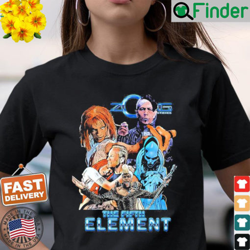 The Fifth Element Bruce Willis Movie T Shirt