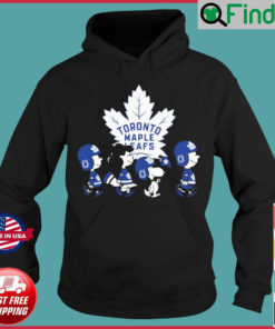 The Peanut Characters Walking Toronto Maple Leafs 2022 Hoodie