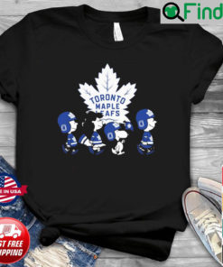 The Peanut Characters Walking Toronto Maple Leafs 2022 Shirt