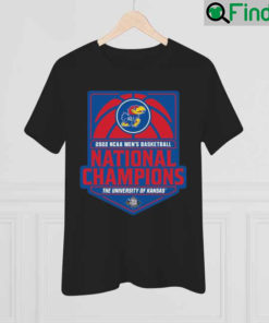 The University of Kansas Jayhawks WinCraft 2022 NCAA Mens Basketball National Champion shirt