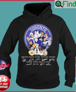 Toronto Maple Leafs Team Hockey 2022 Signatures Hoodie