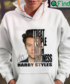 Treat People With Kindness Harry Styles Fine Line Signature Hoodie