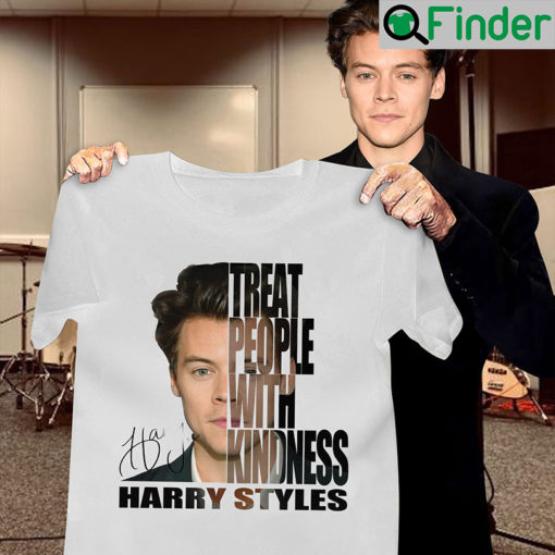 Treat People With Kindness Harry Styles Fine Line Signature Shirt