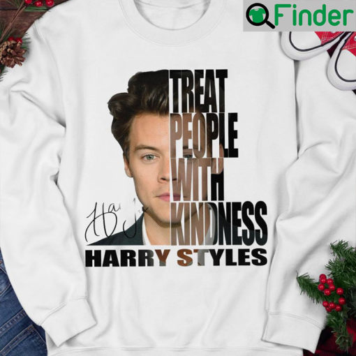 Treat People With Kindness Harry Styles Fine Line Signature Sweatshirt