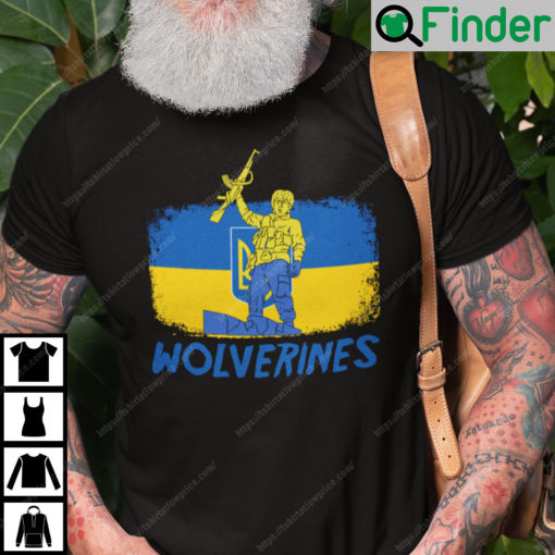 Ukraine Wolverines Shirt Wolverines Red Dawn